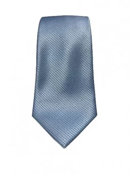 Cravate bleu ciel à rayures...