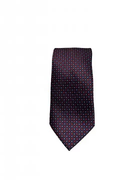 Cravate à motif fleuris...