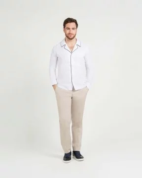 Chemise avec biais